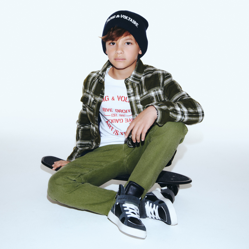 Sneakers di pelle ZADIG & VOLTAIRE 
                        RAGAZZO