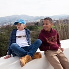 Sovracamicia a quadri cotone TIMBERLAND 
                    RAGAZZO