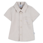 Camicia a maniche corte BOSS 
                    RAGAZZO