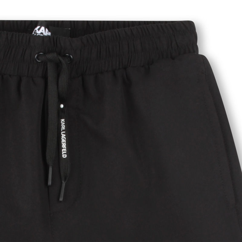 Shorts da bagno con tasche KARL LAGERFELD KIDS 
                        RAGAZZO