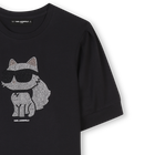 Vestito a maniche corte KARL LAGERFELD KIDS 
                    BAMBINA