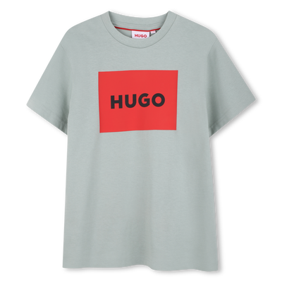 T-SHIRT A MANICHE CORTE HUGO RAGAZZO