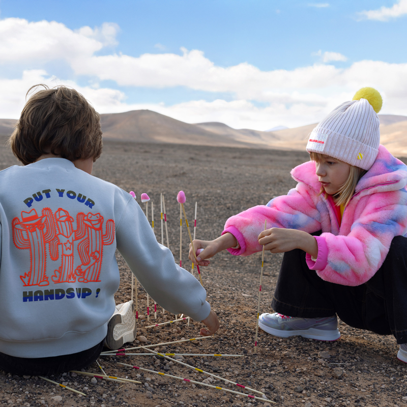 Felpa in pile BILLIEBLUSH 
                        RAGAZZO