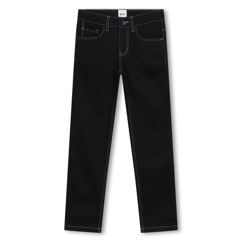 Jeans con vita regolabile