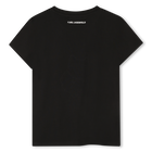 T-shirt a maniche corte KARL LAGERFELD KIDS 
                    BAMBINA