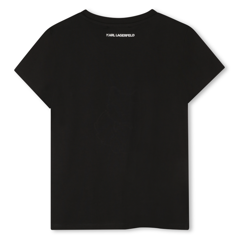 T-shirt a maniche corte KARL LAGERFELD KIDS 
                        BAMBINA