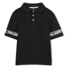 Polo a maniche corte KARL LAGERFELD KIDS 
                    RAGAZZO
