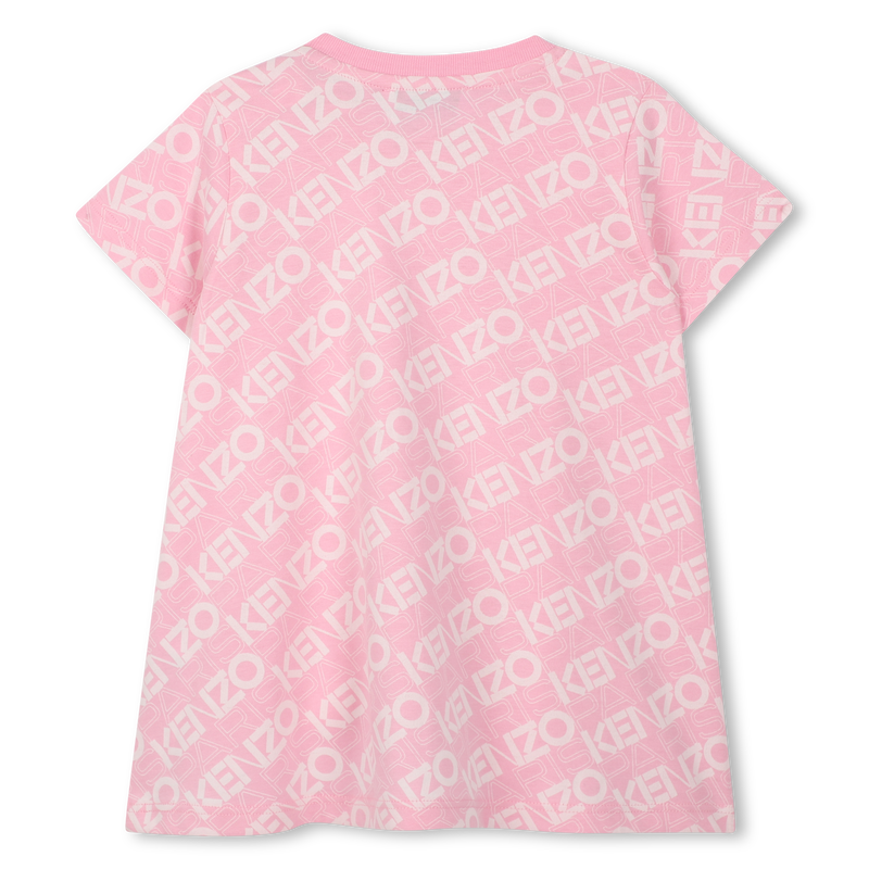 Abito stampato in cotone KENZO KIDS 
                        BAMBINA