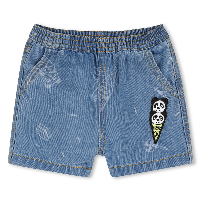 BERMUDA IN DENIM KENZO KIDS 
                        RAGAZZO