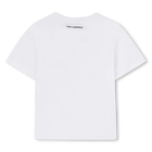 T-shirt a maniche corte KARL LAGERFELD KIDS 
                    BAMBINA