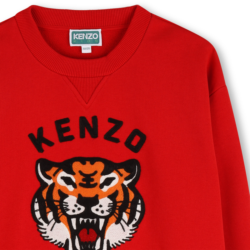 Felpa in pile non garzato KENZO KIDS 
                        RAGAZZO