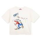 T-shirt a maniche corte, AVORIO, hi-res