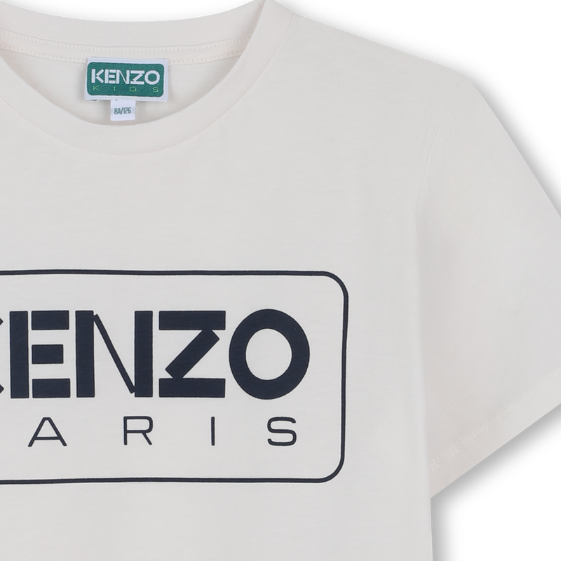 T-shirt cotone maniche corte KENZO KIDS 
                        RAGAZZO