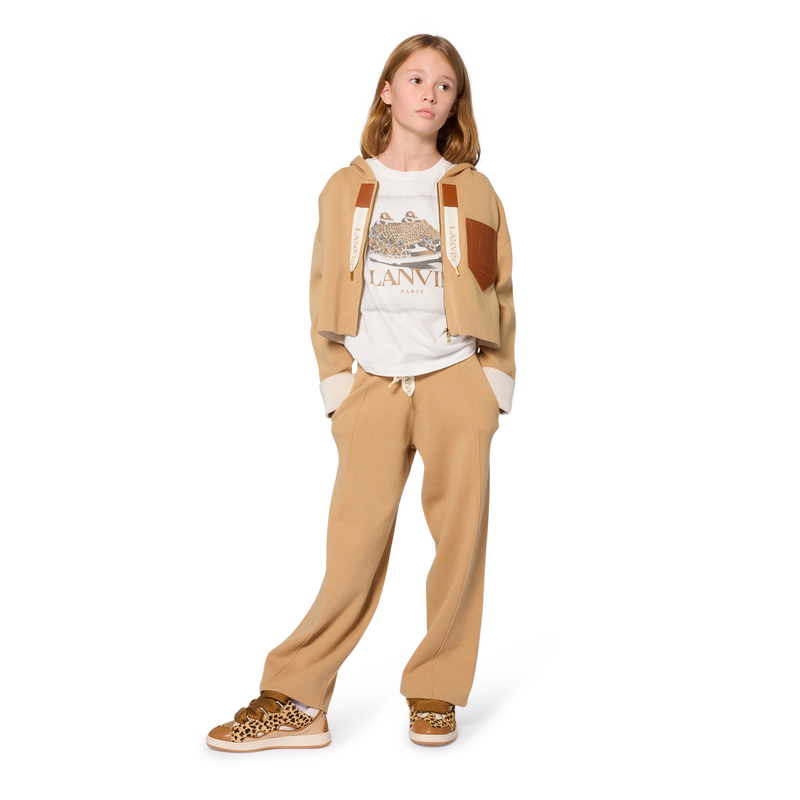 Pantaloni a gamba larga in maglia LANVIN 
                        BAMBINA