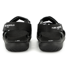 Sandali in pelle a strappi KARL LAGERFELD KIDS 
                    RAGAZZO