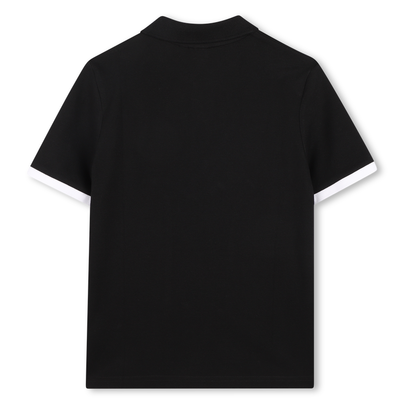 POLO A MANICHE CORTE BOSS 
                        RAGAZZO