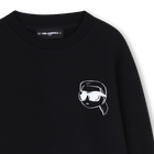 Felpa stampata KARL LAGERFELD KIDS 
                    RAGAZZO