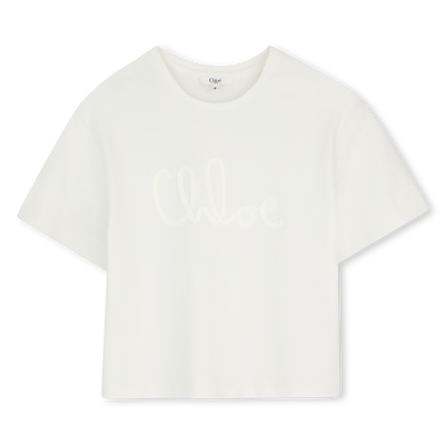 T-SHIRT A MANICHE CORTE CHLOE BAMBINA