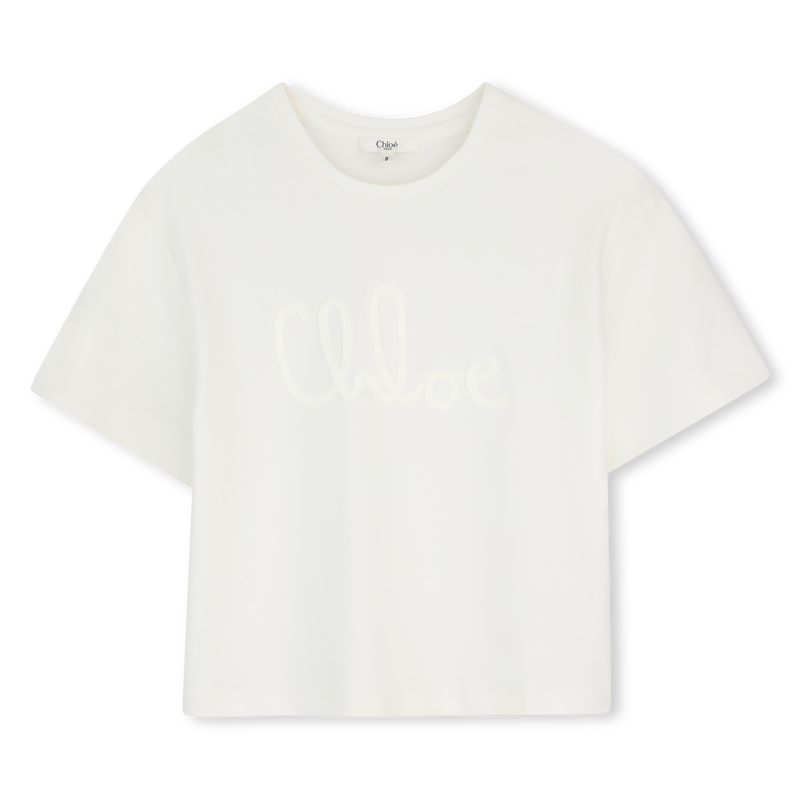 T-SHIRT A MANICHE CORTE CHLOE 
                        BAMBINA