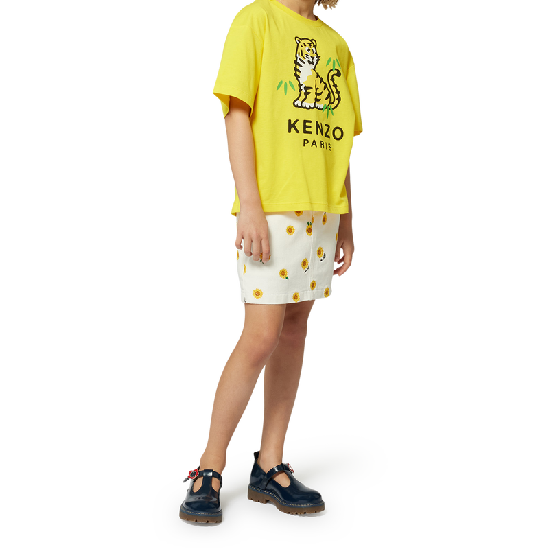 Gonna con vita elasticizzata KENZO KIDS 
                        BAMBINA