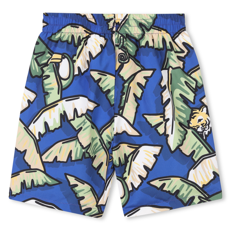 Shorts da bagno stampati KENZO KIDS 
                        RAGAZZO