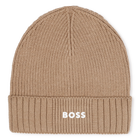 Cappello lavorato a maglia con logo, BISCOTTO, hi-res