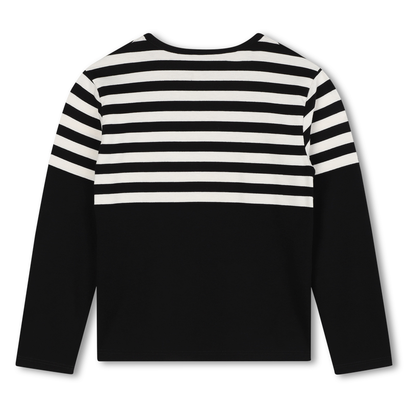 Striped Cotton T-Shirt GIVENCHY 
                        BAMBINA