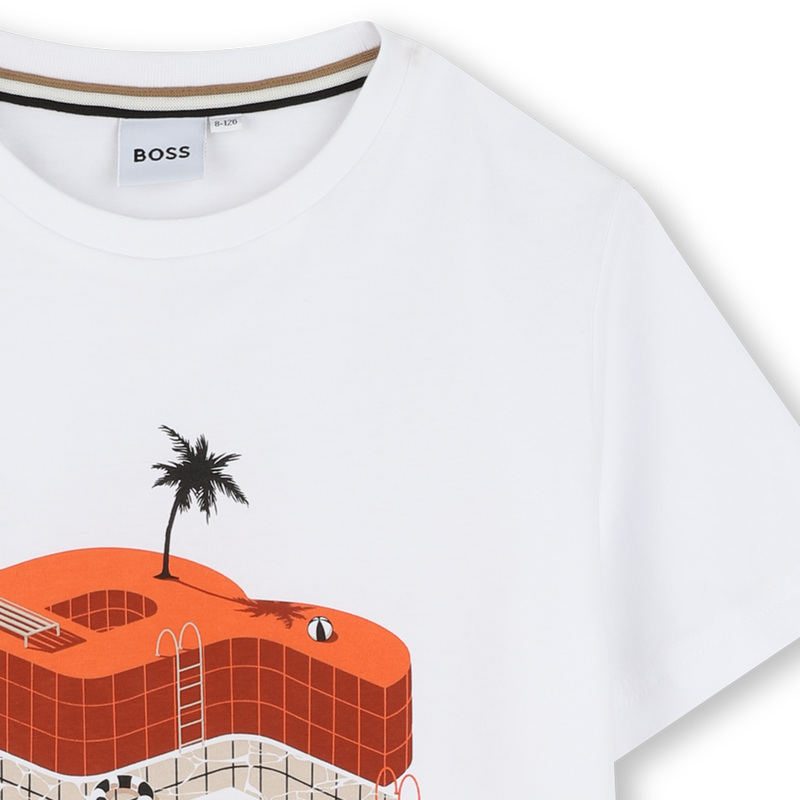 T-shirt a maniche corte BOSS 
                        RAGAZZO