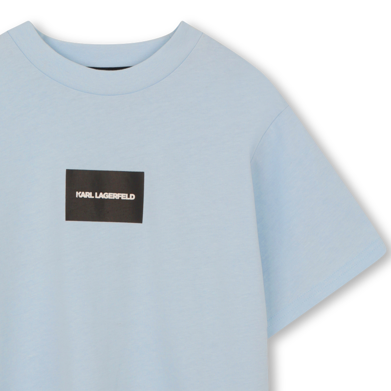 T-SHIRT MANICA CORTA KARL LAGERFELD KIDS 
                        RAGAZZO