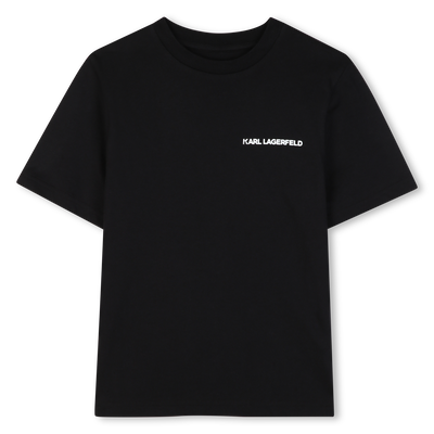 SET DI 2 T-SHIRT A MANICHE CORTE KARL LAGERFELD KIDS RAGAZZO