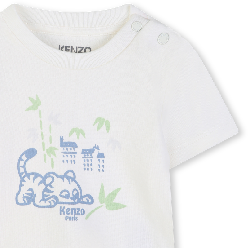 SET T-SHIRT E PANTALONI KENZO KIDS 
                        RAGAZZO