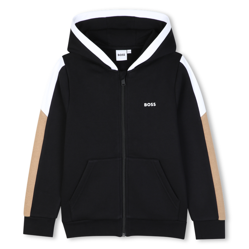 Cardigan con cappuccio BOSS 
                        RAGAZZO