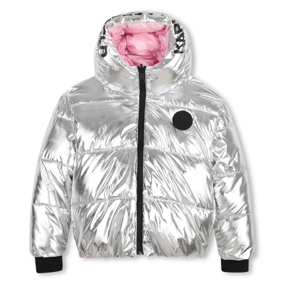 Giubbotto imbottito reversibile KARL LAGERFELD KIDS BAMBINA