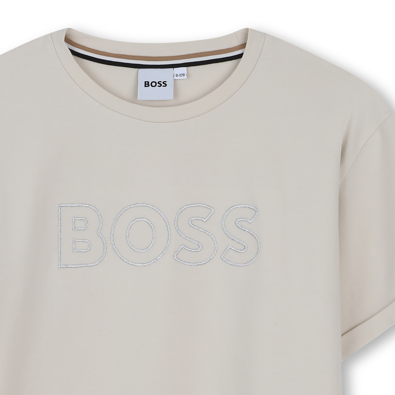 T-shirt a maniche corte BOSS 
                        BAMBINA