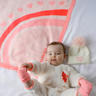 Coperta in maglia BILLIEBLUSH 
                    BAMBINA
