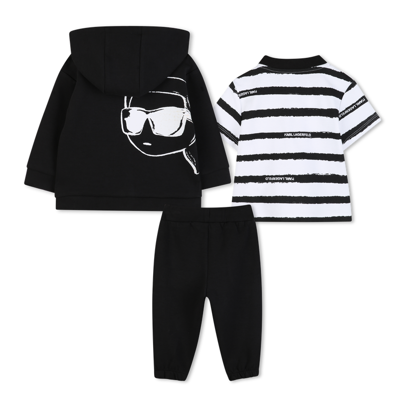 JOGGER SET KARL LAGERFELD KIDS 
                        RAGAZZO