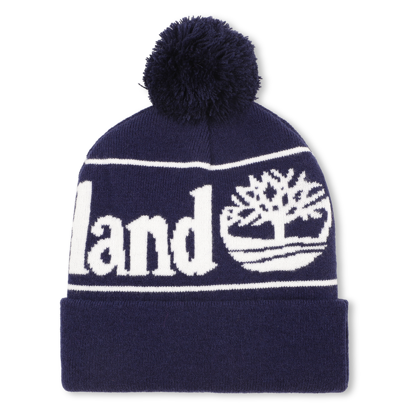 Cappello lavorato a maglia con pompon jacquard TIMBERLAND 
                        RAGAZZO