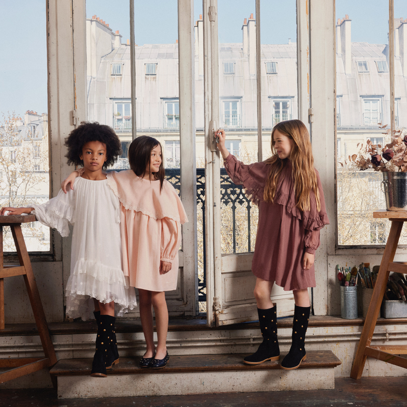 Abito con zip sul retro CHLOE 
                        BAMBINA