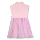 Abito bi-materiale BILLIEBLUSH 
                    BAMBINA