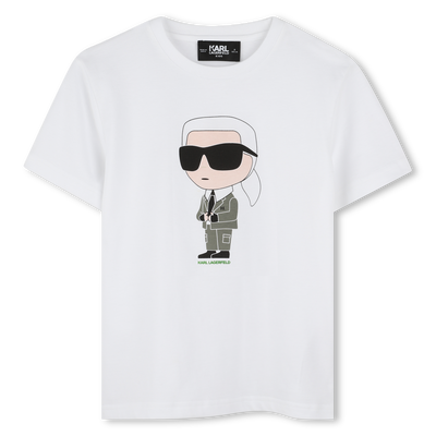 T-shirt a maniche corte KARL LAGERFELD KIDS RAGAZZO