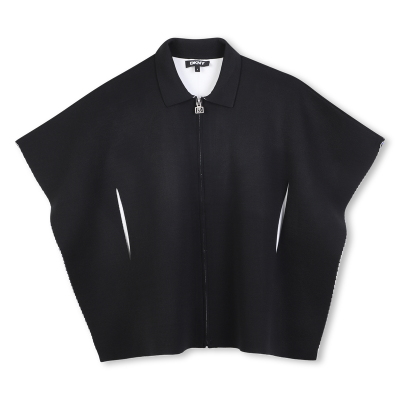 Mantella in maglia DKNY 
                        BAMBINA