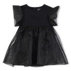 Abito a maniche corte KARL LAGERFELD KIDS 
                    BAMBINA