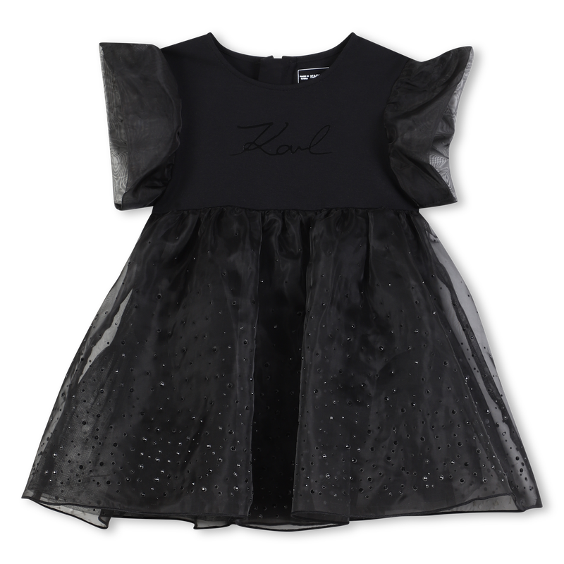 Abito a maniche corte KARL LAGERFELD KIDS 
                        BAMBINA