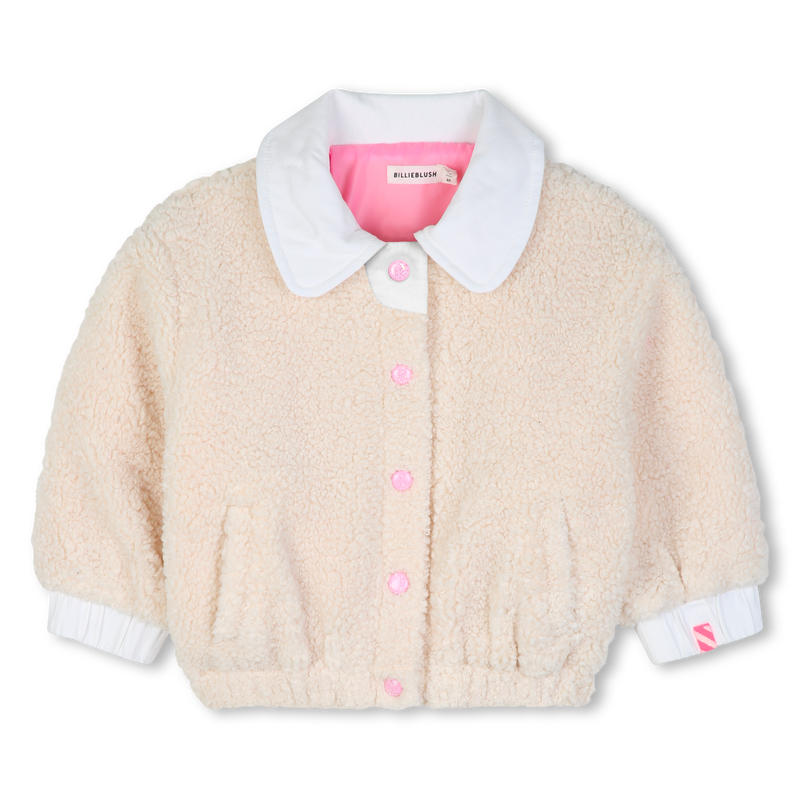 Giacca in pile morbido BILLIEBLUSH 
                        BAMBINA