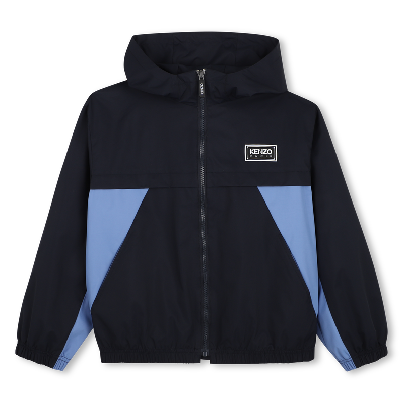 Giacca a vento con cappuccio KENZO KIDS 
                        RAGAZZO