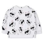 Set felpa e pantaloni KARL LAGERFELD KIDS 
                    BAMBINA