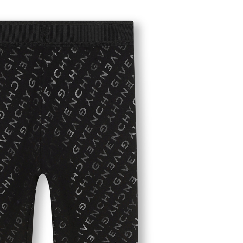 Logo-Print Cotton Leggings GIVENCHY 
                        BAMBINA