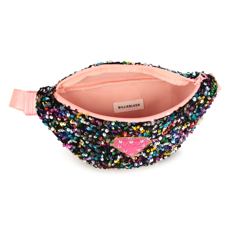 Velvet-based fanny pack BILLIEBLUSH 
                        BAMBINA