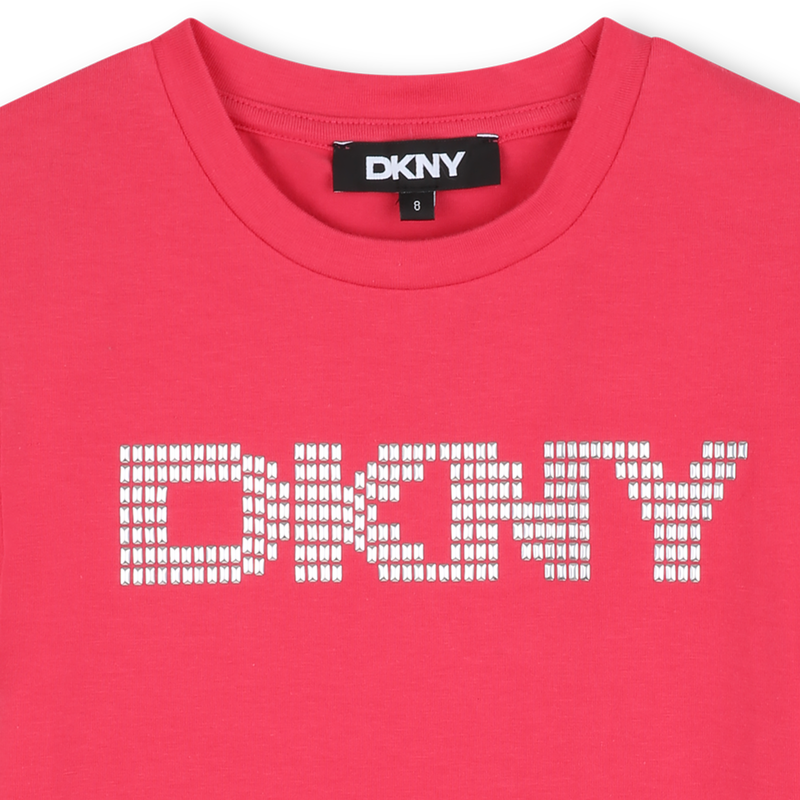 T-shirt a maniche corte DKNY 
                        BAMBINA