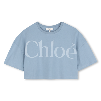 T-SHIRT A MANICHE CORTE CHLOE BAMBINA